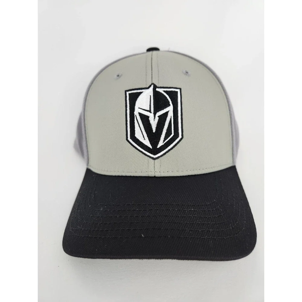 Las Vegas Golden Knights Hockey Hat Gray Adjustable Pro NHL Cap One Size‎